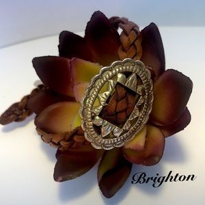 Vintage Brighton Leather Bracelet